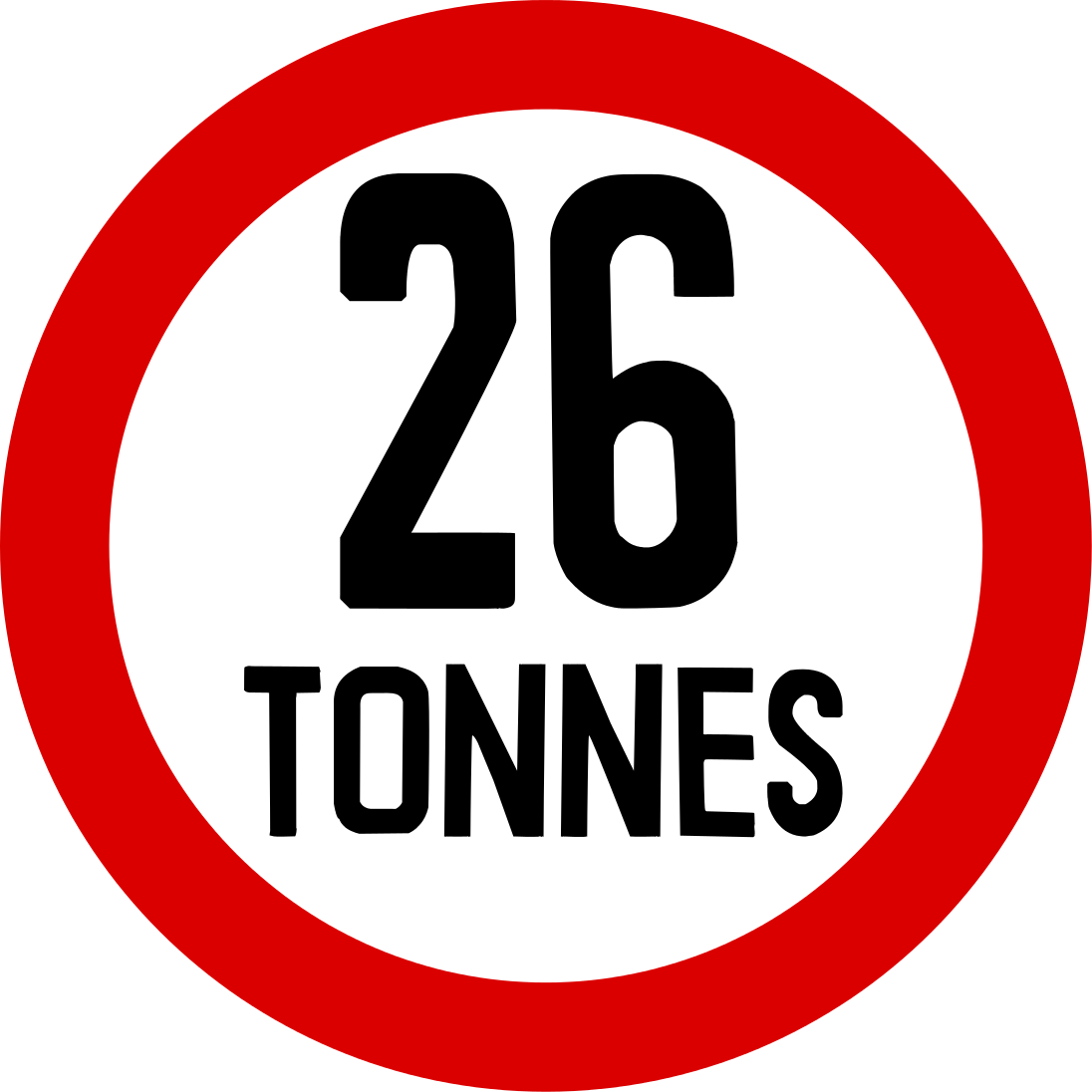 No vehicles over weight shown